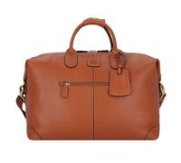 Brics Life Pelle Weekend bag, brown, 28L, 43 x 28 x 19cm