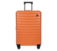 Bric's Nausicaa 4 wheels Trolley L 78 cm Expandable orange