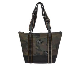 Bric's Replay Camouflage Shopper Bag 26 cm green