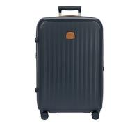 Bric's Taormina 4 wheels Trolley M 69 cm with expansion pleat blue