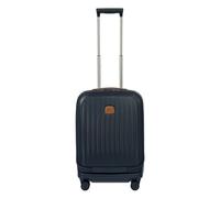 Bric's Taormina 4 wheels Trolley S 57 cm with expansion pleat blue