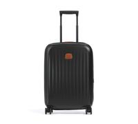 Bric's Taormina Spinner Luggage Lightweight Expandable Suitcase, Black, 21 Inches Spinner, 21" Spinner Expandable