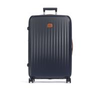 Bric's Taormina 4 wheels Trolley 75 cm with expansion pleat blue