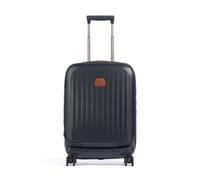 Bric's Taormina 4 wheels Trolley S 57 cm with expansion pleat blue