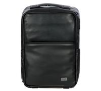 Bric's Torino backpack leather 37 cm laptop compartment black