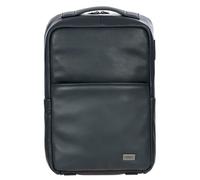 Bric's Torino backpack leather 37 cm laptop compartment blue