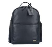 Bric's Torino backpack leather 40 cm laptop compartment black