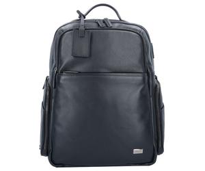 Bric's Torino Business backpack Genuine Leather 44 cm Laptop compartment black