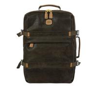 Bric's travel bag with laptop compartment Life Underseat Backpack Olive dark green