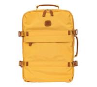 Bric's travel bag with laptop compartment X-Collection Backpack Honey mustard yellow