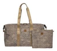 BRIC'S Travel Bag X-Bag Holdall Dufffle Bag Wool Nut Brown
