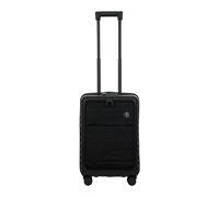 Bric's Ulisse 4 wheels Cabin trolley 55 cm with expansion pleat black