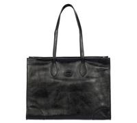 Bric's Volterra Shopper Bag M Leather 40.5 cm Laptop compartment black