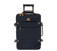 Bric's with Laptop Compartment X- Collection Trolley Backpack 30L Ocean Blue Dark Blue 50cm