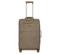 Bric's X-Bag Large Trolley with Frame 68cm Wheeled Suitcase Checked Luggage, Nut, 68 cm, Modern and functional