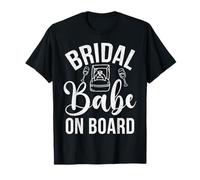 Bridal Babe on Board Bride to be T-Shirt
