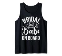 Bridal Babe on Board Bride to be Tank Top