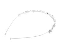 Bridal Bridesmaid Flower-Leaf Pattern Headband Wedding