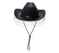 Bridal Cowgirl Hats Rhinestones Cow Girl Hat Adult Size Wedding Cowboy Hat For Bachelorette Party 3 Color Wedding Cowboy With Rhinestones Bride Cowgirl Costume For Women Adult Girls To Wear