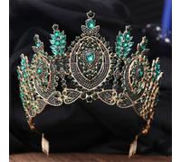 Bridal Crown Vintage Rhinestone Tiara Wedding Headdress Wedding Party Jewelry Hair Accessories 11