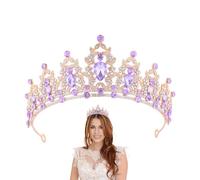 Bridal Crown, Wedding Bride Hair Accessories, Wedding Tiara For Bride, European And Bride Crown Headdress Birthday Cross-border Crown Wedding Jewelry Headpieces For Women And Girls