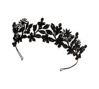 Bridal Crystal Headbands For Girls Queen Headpiece Hairband Elegant Birthday Party Hair Hoop Wedding Girl Edgy Fashion Headwear