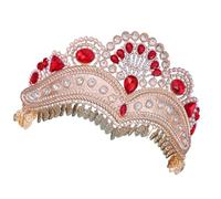 Bridal Crystal Tiaras Sparkling Crystals Headdress Shimmering Rhinestones Headwear Accessories for Women Special Occasion Tiaras