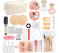 Bridal Emergency Kit for Wedding Day, 180+ Pieces Wedding Emergency Kit | Women's Wedding Day Essentials Survival Kit with Makeup Bag, Travel Essential Items for Work Daily Use
