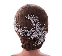 Bridal Flower Headdress Wedding Hairpin Silver Gold Hairpin Bridal Hair Accessories (HP280 S)