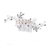 Bridal Flower Side Hair Clips Pearl Bridal Headpiece Wedding Hair Pins Accessories