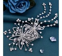 Bridal Hair Comb Alloy Leaf Wedding Hair Accessories Women's Headdress Bride Bridesmaid Headdress (HP499)