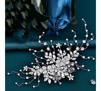 Bridal Hair Comb Alloy Leaf Wedding Hair Accessories Women's Headdress Bride Bridesmaid Headdress (HP521 S Set)