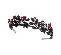 Bridal Hair Hoop Girl Birthday Party Elegant Pageant Woven Crystal Girl King Costume Headwear Halloween Hairband Crystal Embellished Hairband