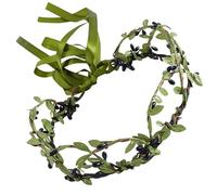 Bridal Headbands Nature Aesthetic Braided Headwear Hairbands Leaves Headwear Makeup Hairbands Birthday Party