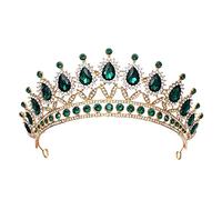 Bridal Jewelry Tiaras Crown Bride Women Pageant Prom Jewelry Earrings Necklace Hair Ornaments