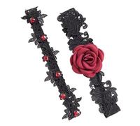 Bridal Lace Garter Set 2 Sets Rose Flower Wedding Leg Belt