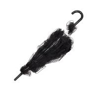 Bridal Lace Umbrella Photo Prop, Black Performance Accessory for Shows | Aluminium Alloy Frame, Comfortable Hand Feeling, Decorative Artwork, Suitable for Daily Use and Wedding Photography