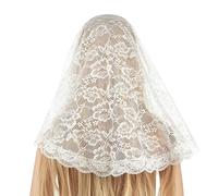 Bridal Lace Veil For Wedding Party Flower Mantilla Head Covering