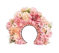 Bridal Princesses Headwear Set Girls Crowns Headdress Halloween Headpiece for Various Outfits and Event