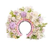 Bridal Princesses Headwear Set Girls Crowns Headdress Halloween Headpiece for Various Outfits and Event