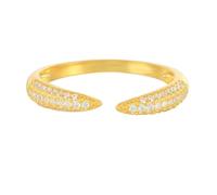 Bridal Sets Wedding Rings, Moissanite Wedding Ring Set 9K Yellow Gold Adjustable Ring Size Q 1/2