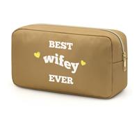 Bridal Shower Gift Oxford Cloth Makeup Bag Bride to Be Gift Engagement Gifts for Her Future Mrs Wedding Gift for Bride Cosmetic Bag Romantic Gift for Her Engagement Gifts for Women Wedding Patry Gift