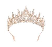 Bridal Tiaras for Weddings Secure NonSlip Design Shimmering Rhinestones Crownpiece for Bride Formal Occassion Bridal Tiaras