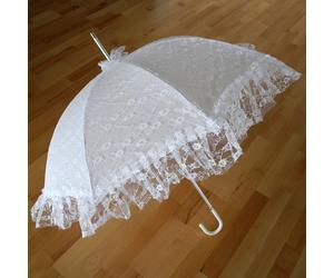 Bridal Umbrella Wedding Ladies HAPPY RAIN Theater Stage Costume Backdrop