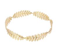 Bridal Wedding Headband Roman Laurel Leaf Headpiece Bridal Hair Accessories GoldenBridal Hair Pieces