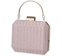 Bridal Wedding Purse Shoulder Elegant Crossbody Small Evening for Women Glitter Clutch Sparkly Handbag(Rose Gold)