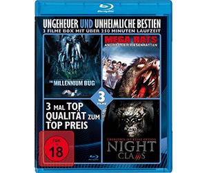 BRIDDELL/PULLMAN/DAVISON/BEST/BROWN/VARIOUS - UNGEHEUER & UNHEIMLICHE BESTIEN (3 FILME) (1 Blu-ray)