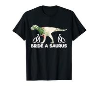 Bride A Saurus Funny Wedding Dinosaur Bride Gift T-Shirt