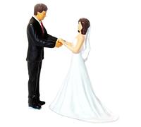 Bride and Groom Set 1/87 Resin Miniature Model Figures Model for DIY Scene Bride and groom set