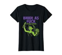 Bride as Fuck Bachelorette Party Stencil Art T-Shirt